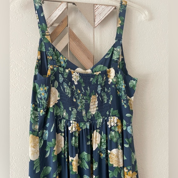 Old Navy floral maxi slip dress - Picture 3 of 7